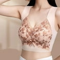 thumbnail image 1 of Elvqul Womens Bras Under $10 Bralette Push up Pink Full Coverage Daily Lace Bra, 1 of 4