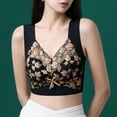 thumbnail image 1 of Elvqul Womens Bras Under $5 Bralette Black Full Coverage Lace Daily Push up Bra, 1 of 4