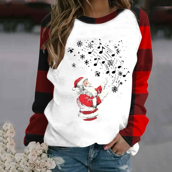 Elvqul Womens Christmas Sweatshirts