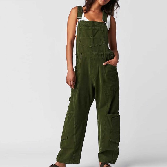 Elvqul Womens High Rise Jeans Under $5 Cowboy Full Length Zipper Denim Button Pockets Army Green Women's Pants