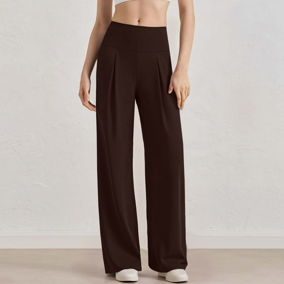 Elvqul Womens High Waist Pants Loose Sweatpants Pull On Fashion Long Fashion Joggers for Ladies