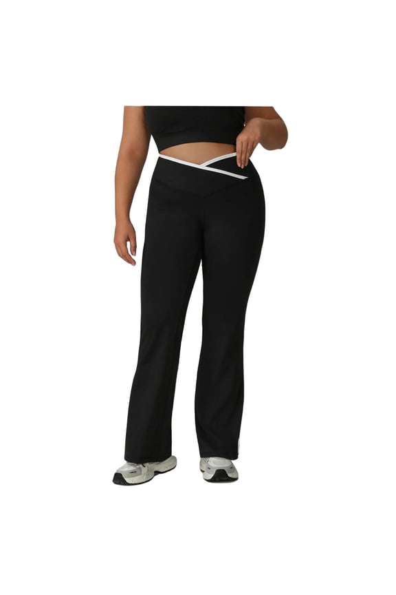 Womens Pants Vintage Tight Leggings Trousers Solid Yoga Tummy Control Bottoms for Juniors Fashion