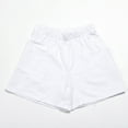 thumbnail image 1 of Elvqul Womens Shorts Comfy Pull-on with Pockets Elastic Waist Casual White Shorts, 1 of 5