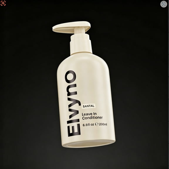 Elvyno No-Rinse Leave-In Hair Conditioner, Soft Woody Scent Daily Hair Moisturizing Care, Lightweight Leave-On Hair Essence for All Hair Types, 6.8 fl oz / 200ml