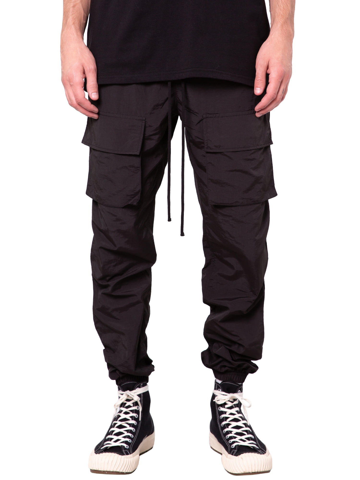 Elwood Men s Nylon Front Cargo Jogger Walmart