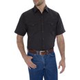 thumbnail image 1 of Ely Cattleman Big and Tall Short Sleeve Solid Western Shirt, 1 of 2