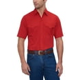 thumbnail image 1 of Ely Cattleman Big and Tall Short Sleeve Solid Western Shirt, 1 of 2