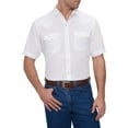 thumbnail image 1 of Ely Cattleman Men's Short Sleeve Solid Western Shirt, 1 of 2