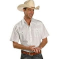 thumbnail image 1 of Ely Cattleman Mens short sleeve tone on tone western, 1 of 2