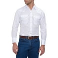 thumbnail image 1 of Ely Cattleman Mens short sleeve tone on tone western, 1 of 3