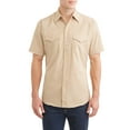 thumbnail image 1 of Ely Cattleman Mens short sleeve tone on tone western, 1 of 4