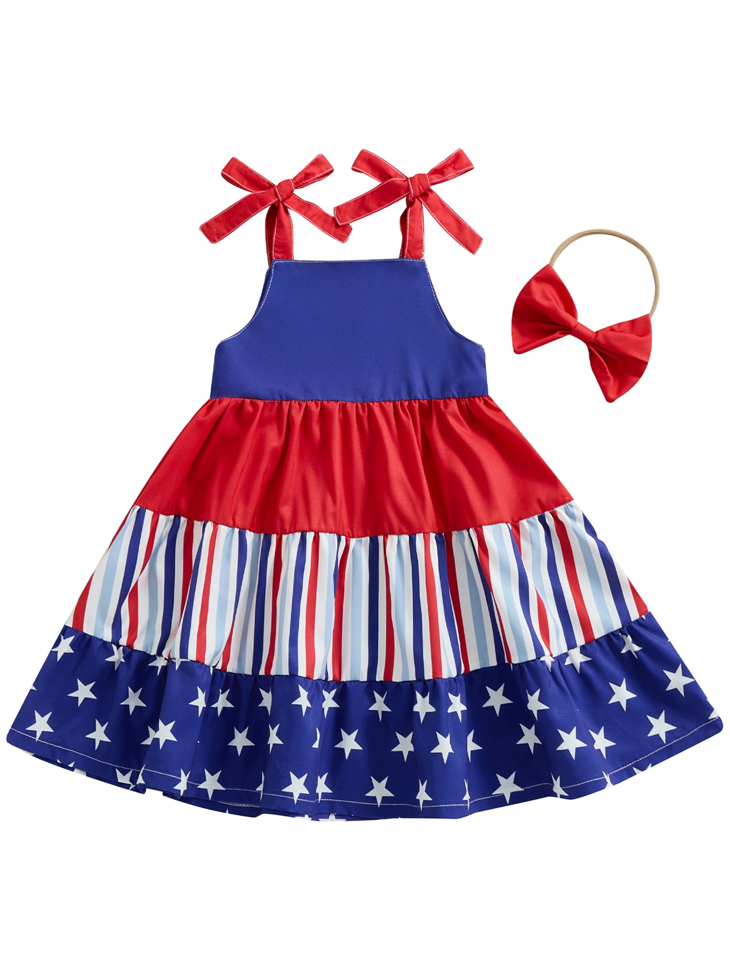 4th of july littel girl