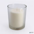 thumbnail image 1 of Elyon Tableware® 18 White Colored Unscented Wax Votive Candles in Glass Holder, 24 Hours Burn Time, 1 of 5