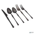 thumbnail image 1 of Elyon Tableware® Noelle 20-Piece Matte Black Flatware Set, Stainless Steel, Service For 4, 1 of 5