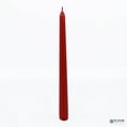 thumbnail image 1 of Elyon Tableware® 25 Red Unscented Wax Taper Candles, 8 Hour Burn Time, 1 of 2