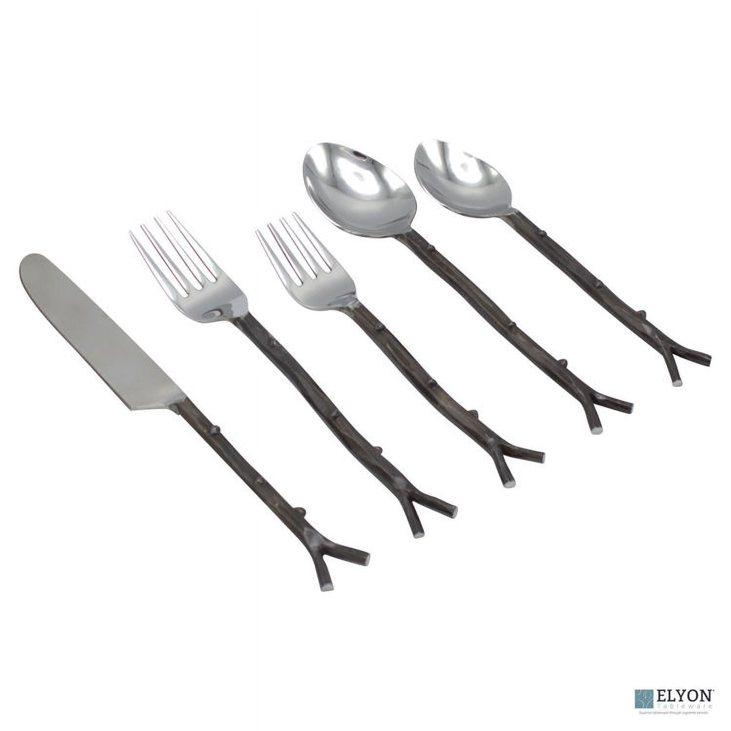 Elyon Hasanpur Stainless Steel Flatware Set - Service for 4