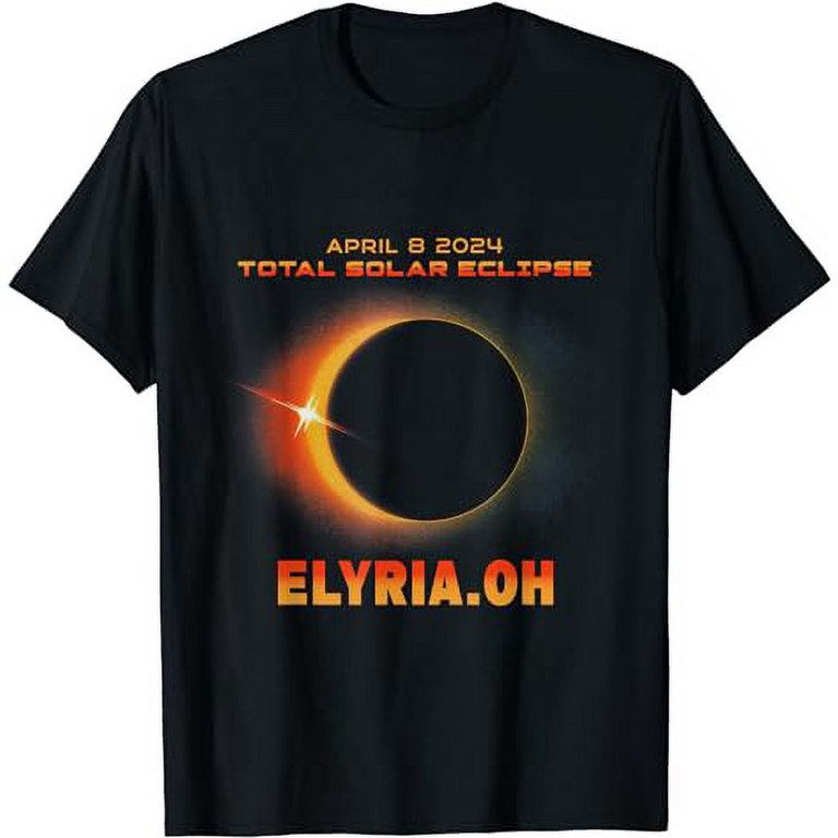 Elyria Ohio Total Solar Eclipse 2024 T Shirt