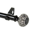 thumbnail image 1 of Elyse Curtain Rod 1" OD 160-240 inch - Black, 1 of 3
