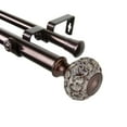 thumbnail image 1 of Elyse Double Curtain Rod 1" OD 28-48 inch - Bronze, 1 of 1