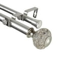 thumbnail image 1 of Elyse Double Curtain Rod 1" OD 28-48 inch - Satin Nickel, 1 of 2