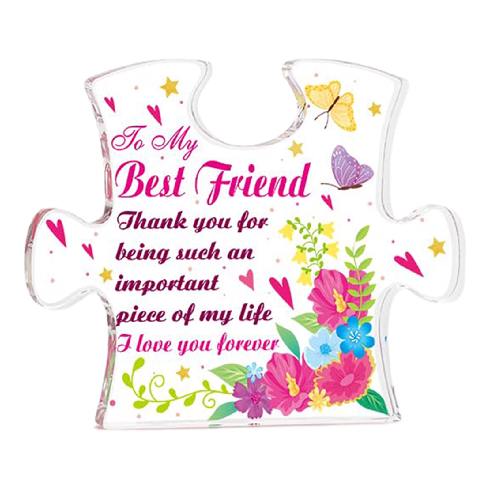 Boolavard Puzzle Piece Acrylic Block Gift For Mom – Personalized Mothers Day, Birthday, Christmas Present - View #6