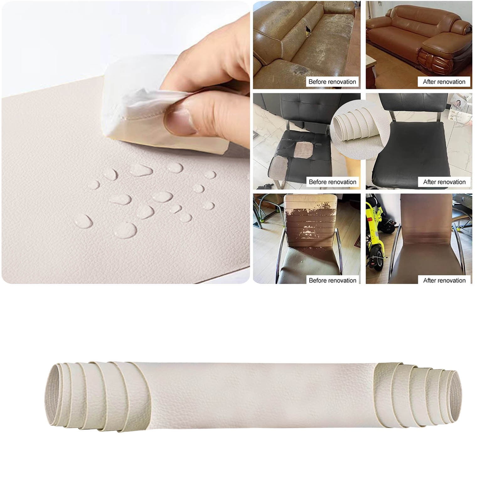 Elysia Leather Subsidy Leather Chair Patch Strong Self Leather Sofa