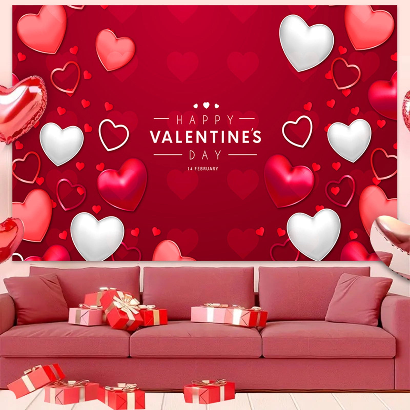 Elysia New Valentine Day Decoration Hanging Cloth Party Holiday Photo elysia-new-valentine-day-decoration-hanging-cloth-party-holiday-photo