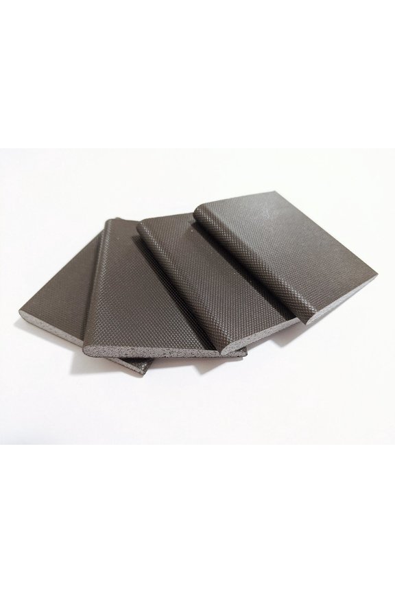 4 Pieces of Door Corner Seals Pads to The Bottom of Your Exterior Doors to Keep Out the Winter Cold & Summer Heat Door Weatherstripping (Dark Brown)