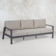 thumbnail image 1 of Elysian Aluminum Sofa in Weathered Slate by Lakeview Outdoor Designs, 1 of 6