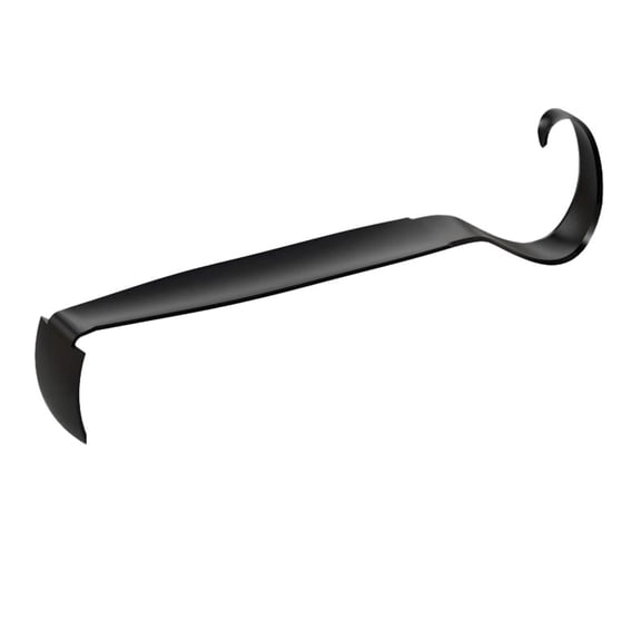 Elysian Clearance Weed Puller Tool,Handmade Ceramic Clay Stainless Steel Gadgets Ceramic Clay Trimming Tools Black 15x4x3CM