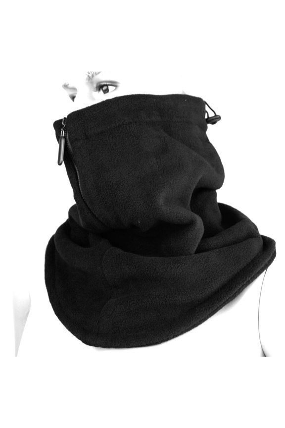Zipper Micro Fleece Neck Up for Neck and Face Protection