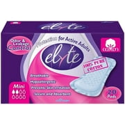 Elyte Incontinence Pads For Active Adults Mini, 20 Ea