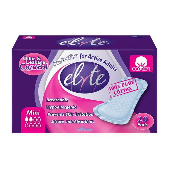 Elyte Pure Cotton Bladder Control PadSuper Absorbent & Sensitive Skin