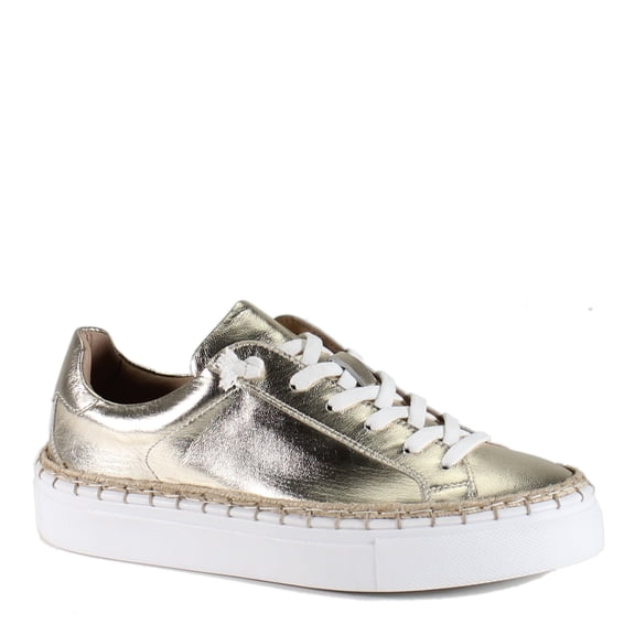 Diba True Women's Em Belish Platforn Sneaker (LightGold, 7/38EU)