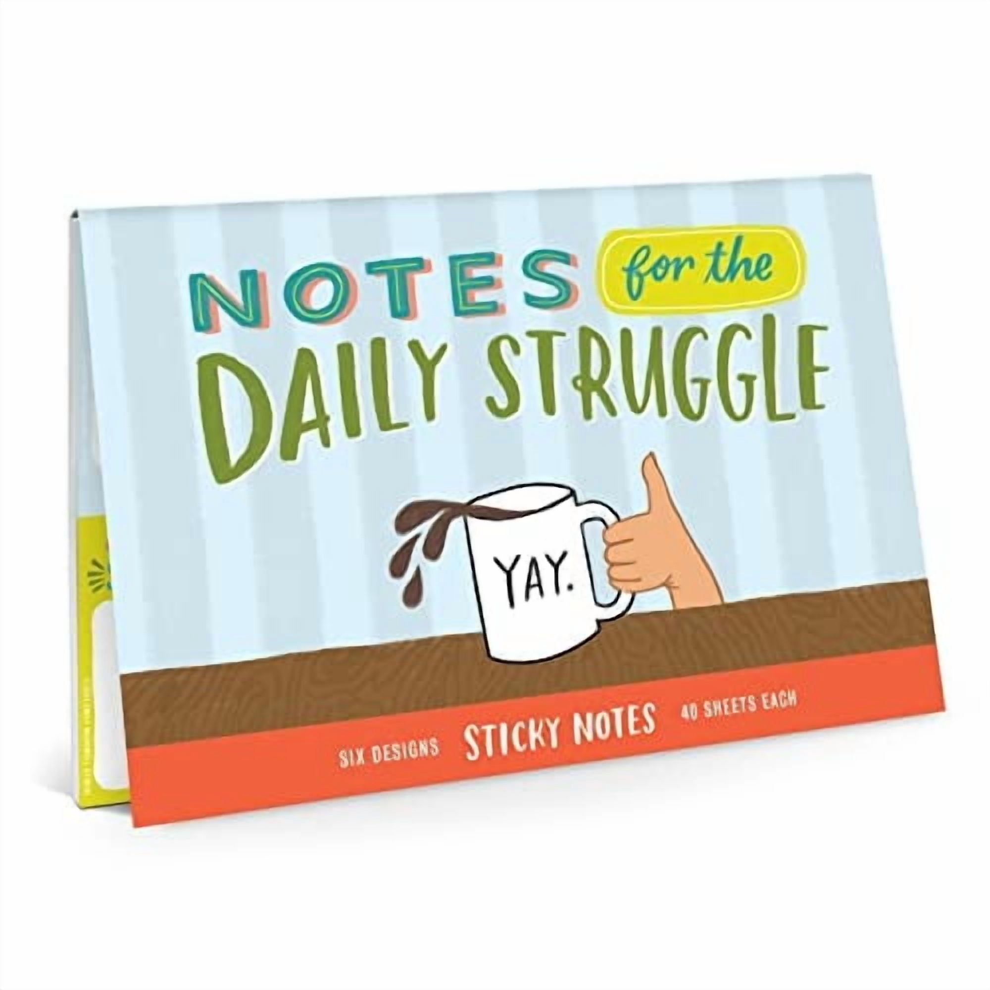 Note Packets Em & Friends Daily Struggle Sticky Note Packet - Walmart.com