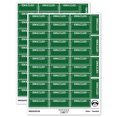 thumbnail image 1 of Emailed Blank Box for Date Signature Sticker Set - Dark Green - Matte Finish - 1.5" Small, 1 of 7