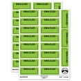 thumbnail image 1 of Emailed Blank Box for Date Signature Sticker Set - Light Green - Gloss Finish - 2.00" Large, 1 of 7