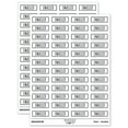 thumbnail image 1 of Emailed Office Filing Sticker Set - White - Gloss Finish - 1.25" Mini, 1 of 7