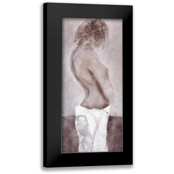 Emanuel, Beate 10x18 Black Modern Framed Museum Art Print Titled - Private IV