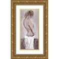 thumbnail image 1 of Emanuel, Beate 10x18 Gold Ornate Wood Framed with Double Matting Museum Art Print Titled - Private IV, 1 of 4