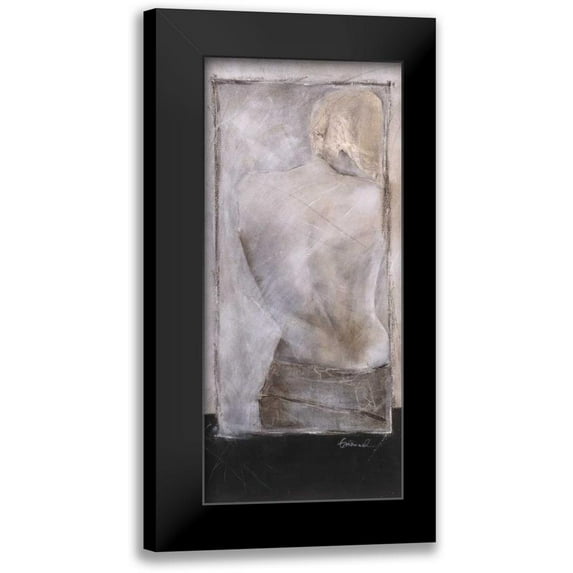 Emanuel, Beate 13x24 Black Modern Framed Museum Art Print Titled - Private I