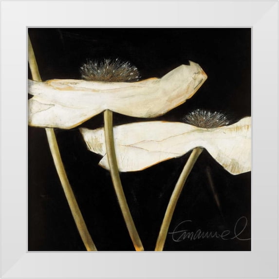Emanuel, Beate 26x26 White Modern Wood Framed Museum Art Print Titled - Excellent I