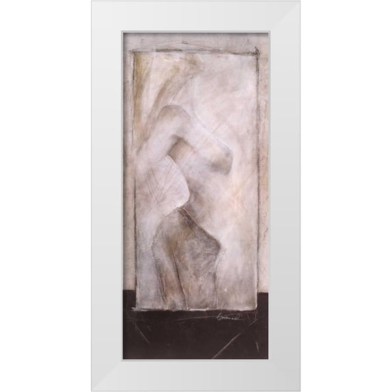 Emanuel, Beate 8x14 White Modern Wood Framed Museum Art Print Titled - Private II
