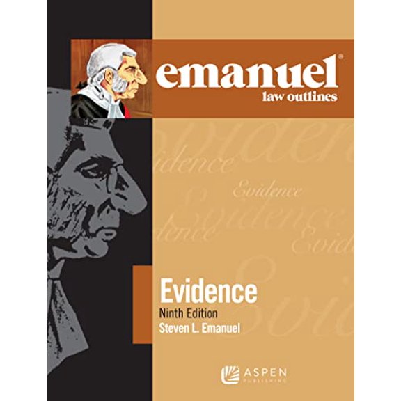 Pre-Owned Emanuel Law Outlines for Evidence (Paperback) 1454891025 9781454891024