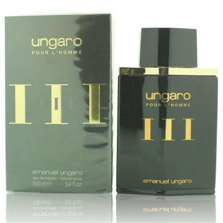 Emanuel Ungaro MUNGAROIII3.4EDTSPR 3.4 oz Mens Ungaro Iii Eau De Toilette Spray Walmart