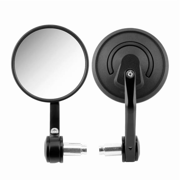 Emark Motorcycle Handlebar Mirror 7/8"Universal Bar End Rear View Side Mirror for Yamaha MT07 MT09 for Kawasaki Z900 Z1000