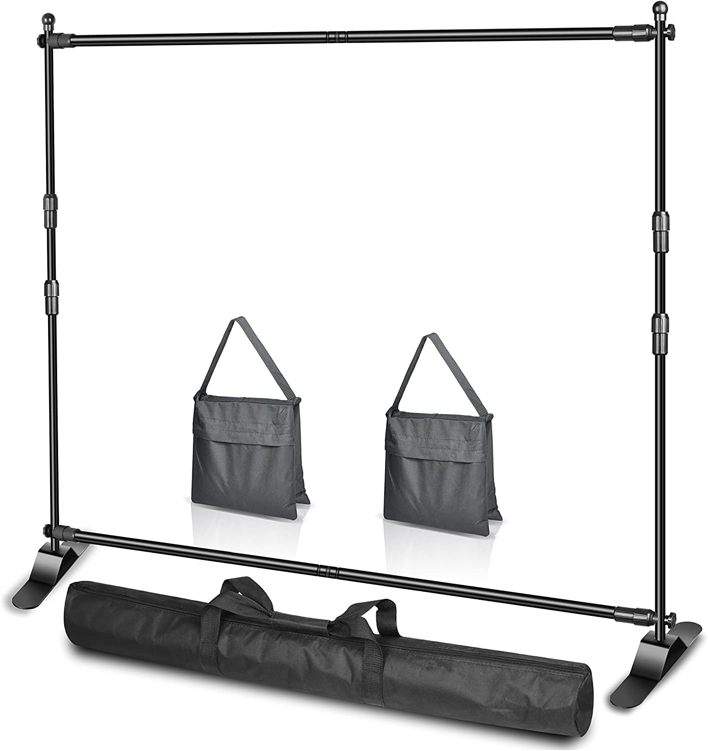 24 wide Velcro Hook/Loop mounting banner stand style Telescopic banner  stand for hemmed graphics