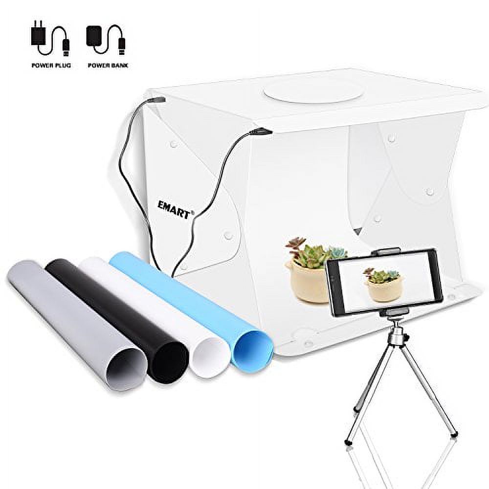 Ktaxon Photo Video Studio Foldable LED Photography Kit 3 Light Stand 3
