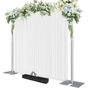 Emart Heavy Duty Backdrop Stand,10x12ft Adjustable Metal Background Frame with 9.26lb Steel Base