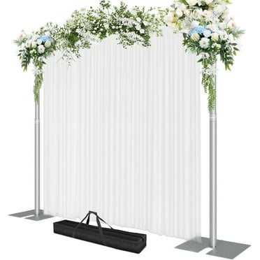 Emart Heavy Duty Backdrop Stand,8.5x10ft Adjustable Metal Background Frame with 9.26lb Steel Base